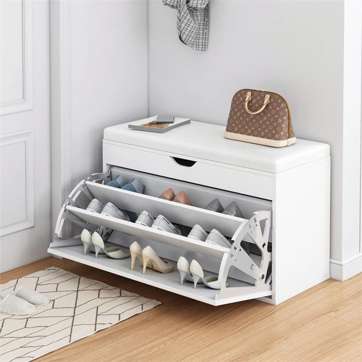 White Shoe Cabinet