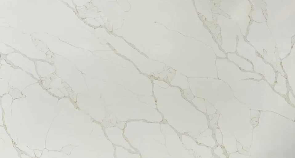 white quartz with subtle veining white quartz with subtle veining